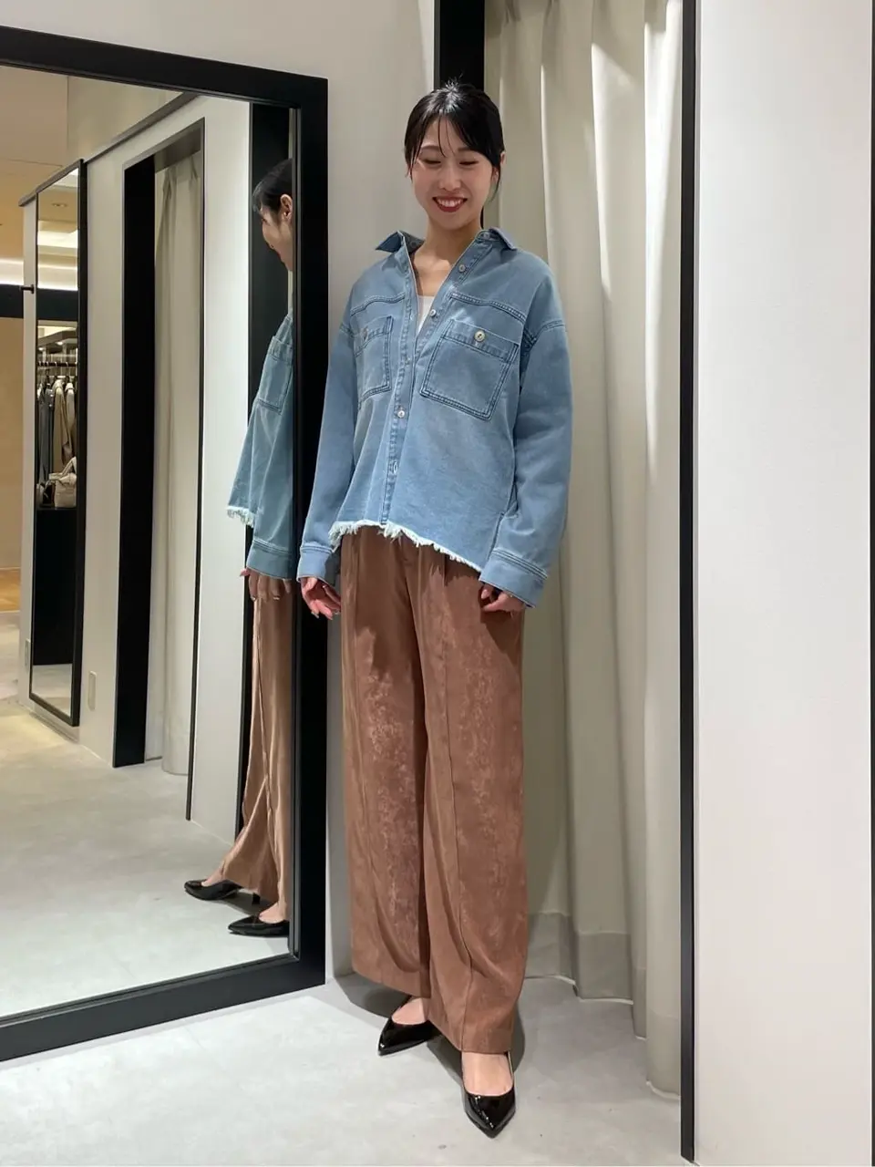 GRACE CONTINENTAL 端場　わかな コーディネート画像