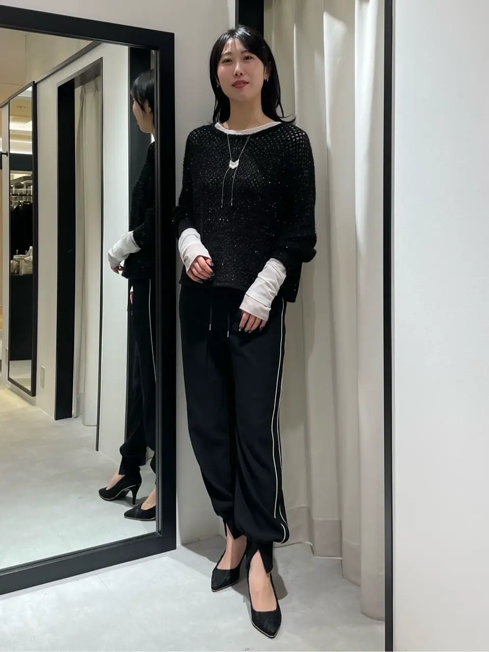 GRACE CONTINENTAL 端場　わかな コーディネート画像