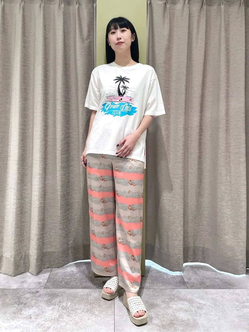 GRACE CONTINENTAL 端場　わかな コーディネート画像