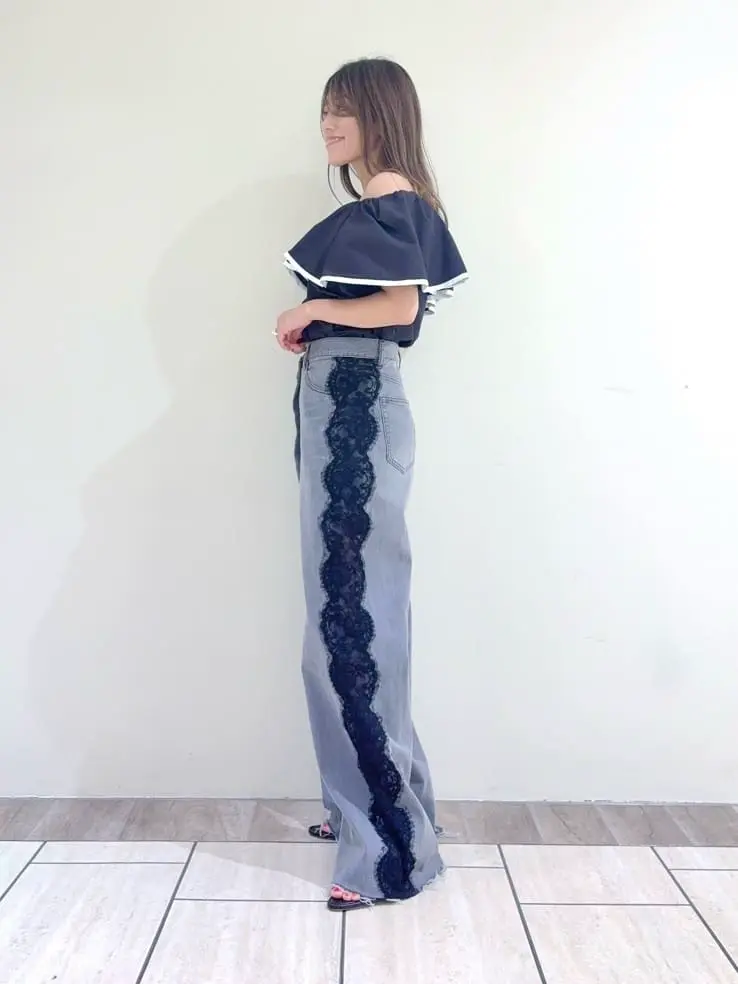 GRACE CONTINENTAL yukimi yonee コーディネート画像