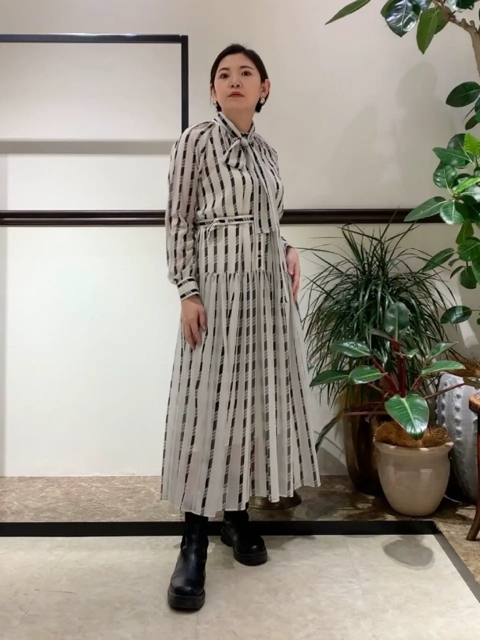 GRACE CONTINENTAL N.YURI コーディネート画像