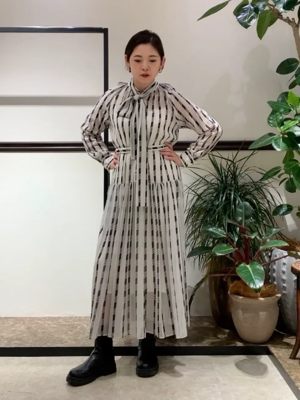 GRACE CONTINENTAL N.YURI コーディネート画像