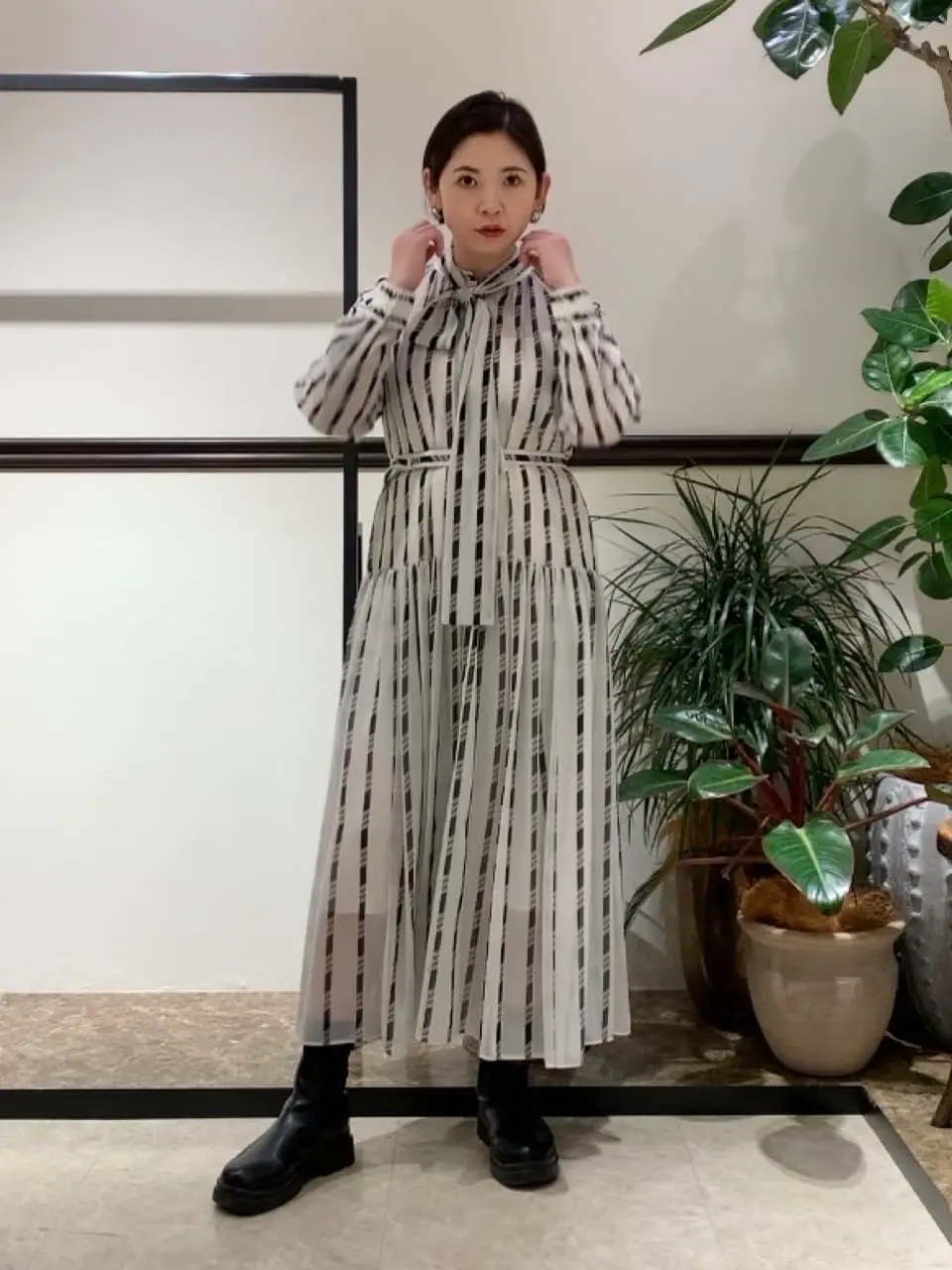 GRACE CONTINENTAL N.YURI コーディネート画像