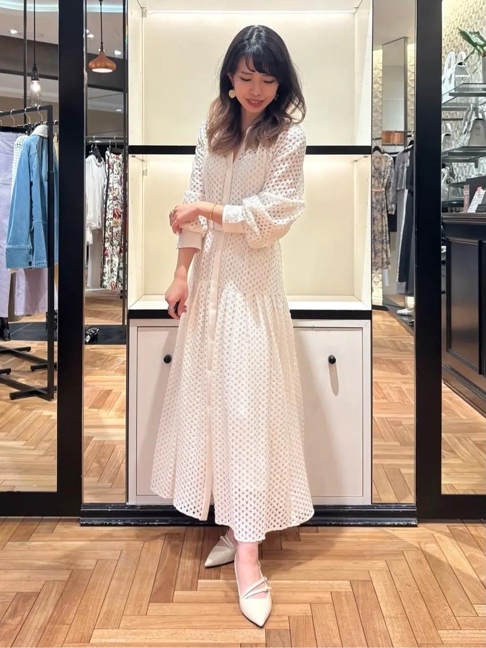 GRACE CONTINENTAL FUKUSHIMA YURIE コーディネート画像