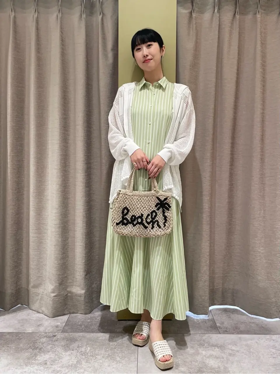 GRACE CONTINENTAL 端場　わかな コーディネート画像