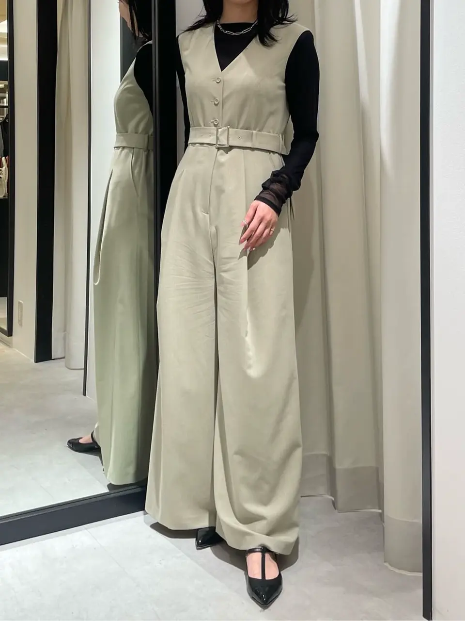 GRACE CONTINENTAL 端場　わかな コーディネート画像