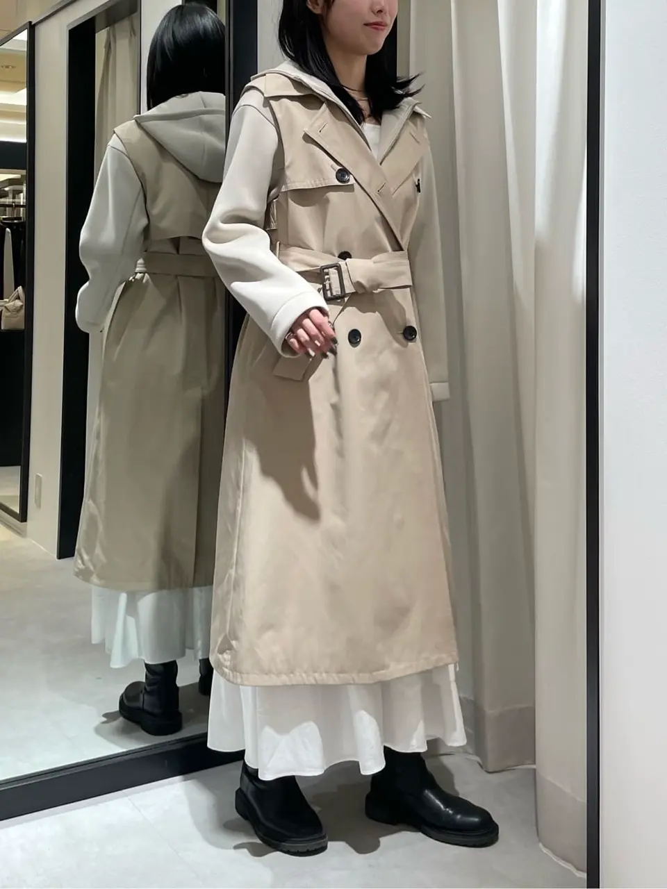 GRACE CONTINENTAL 端場　わかな コーディネート画像