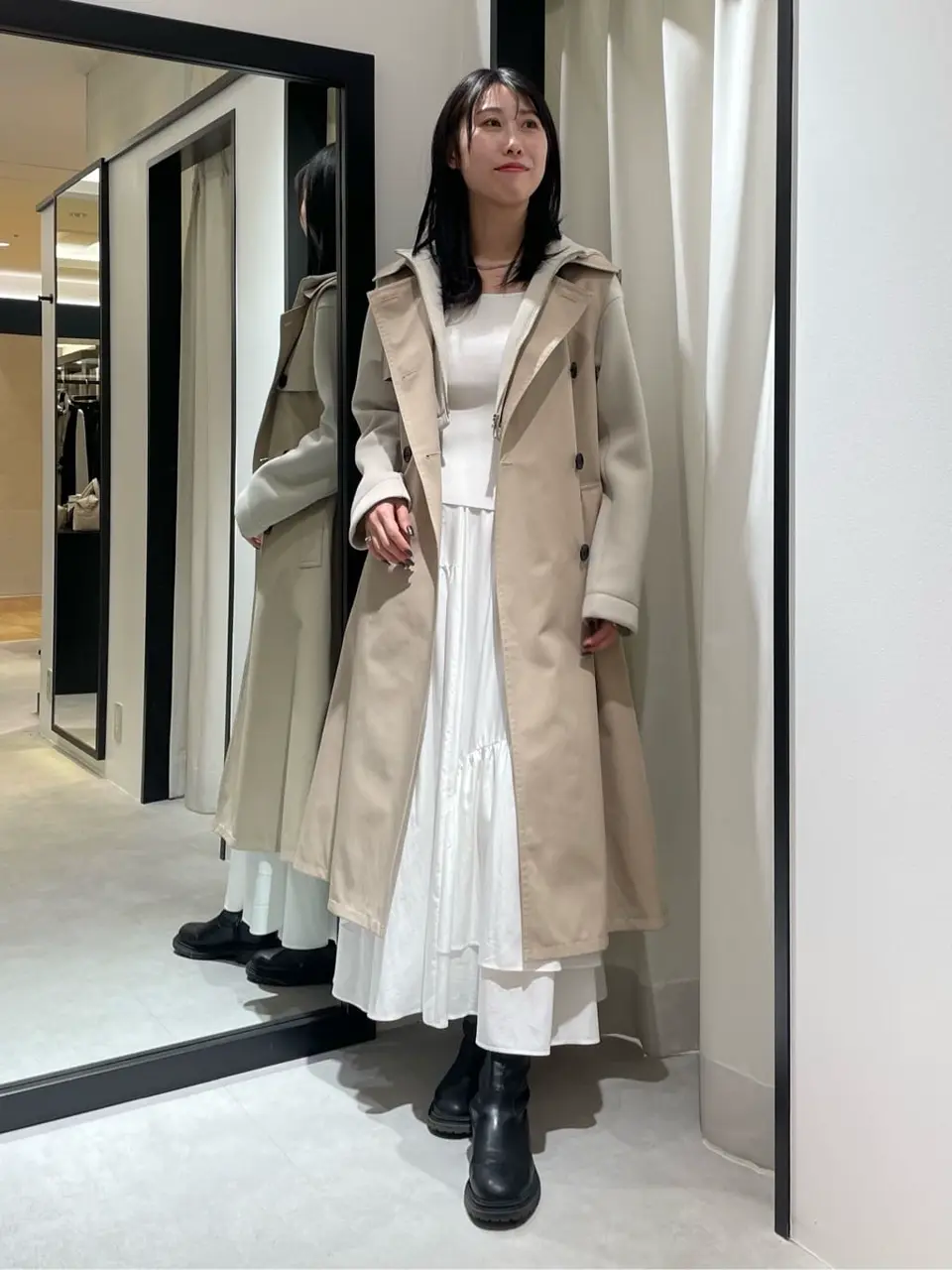 GRACE CONTINENTAL 端場　わかな コーディネート画像