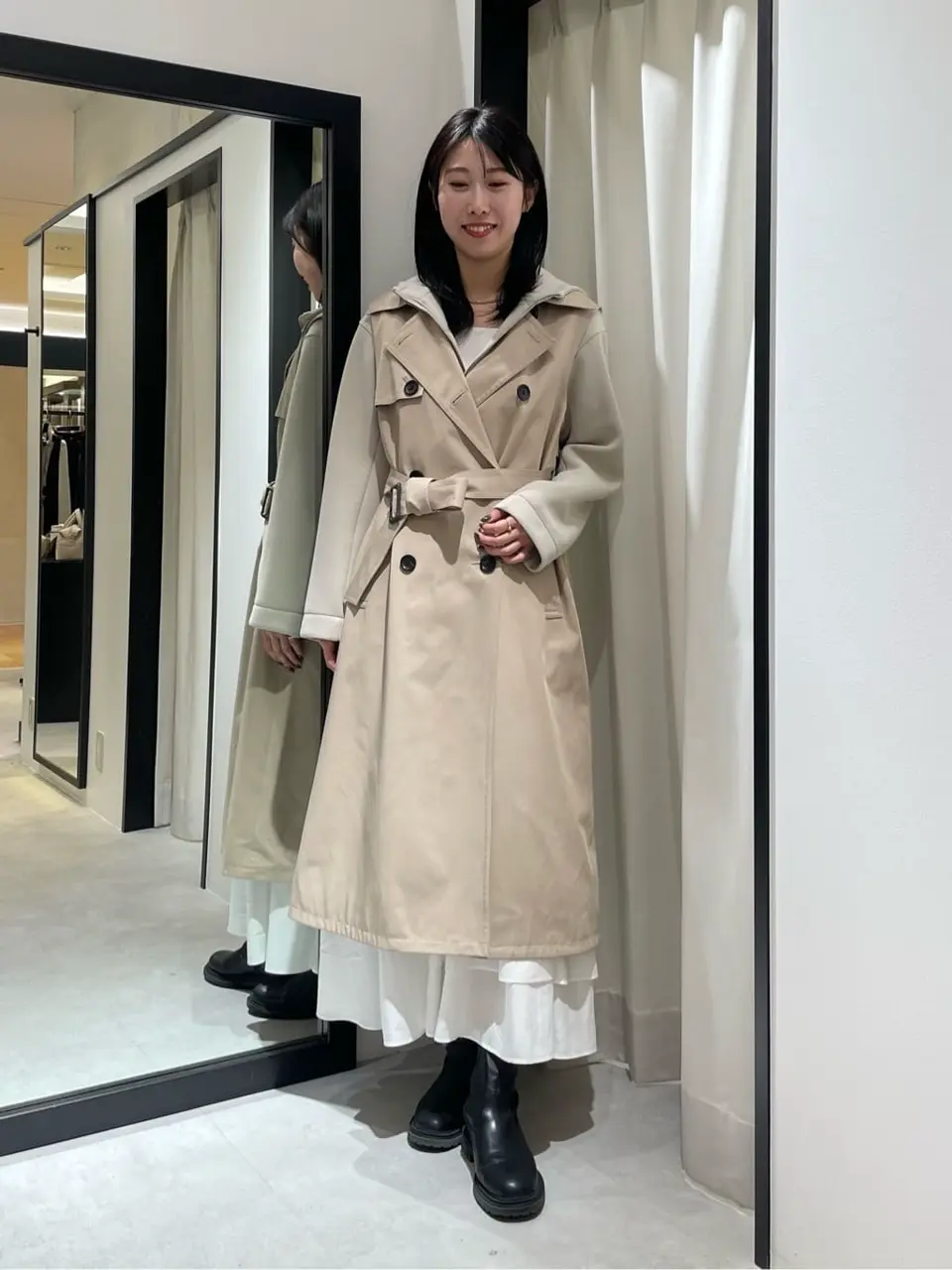 GRACE CONTINENTAL 端場　わかな コーディネート画像