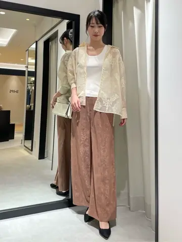 GRACE CONTINENTAL 端場　わかな コーディネート画像