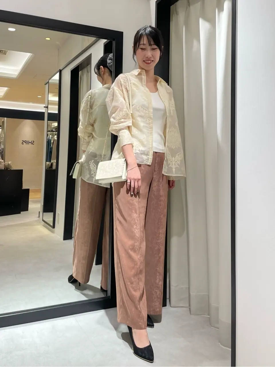 GRACE CONTINENTAL 端場　わかな コーディネート画像