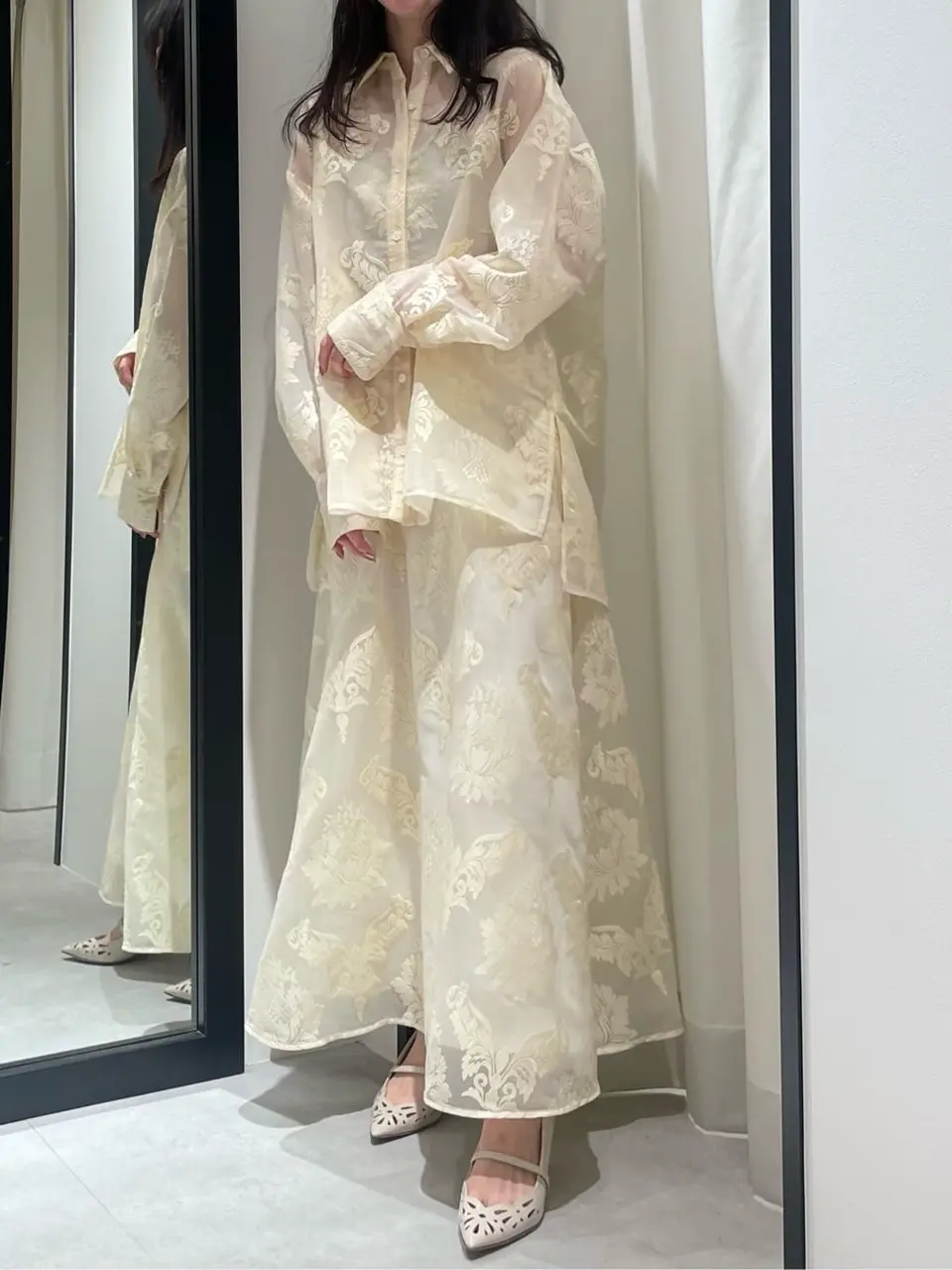 GRACE CONTINENTAL Nakatsu.m コーディネート画像