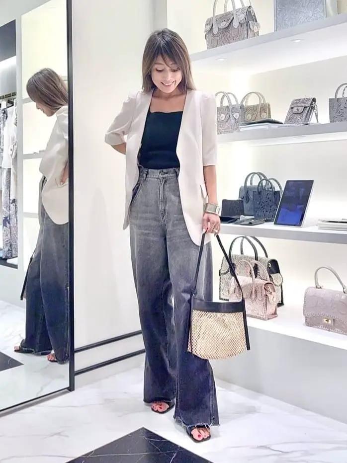 GRACE CONTINENTAL yukimi yonee コーディネート画像