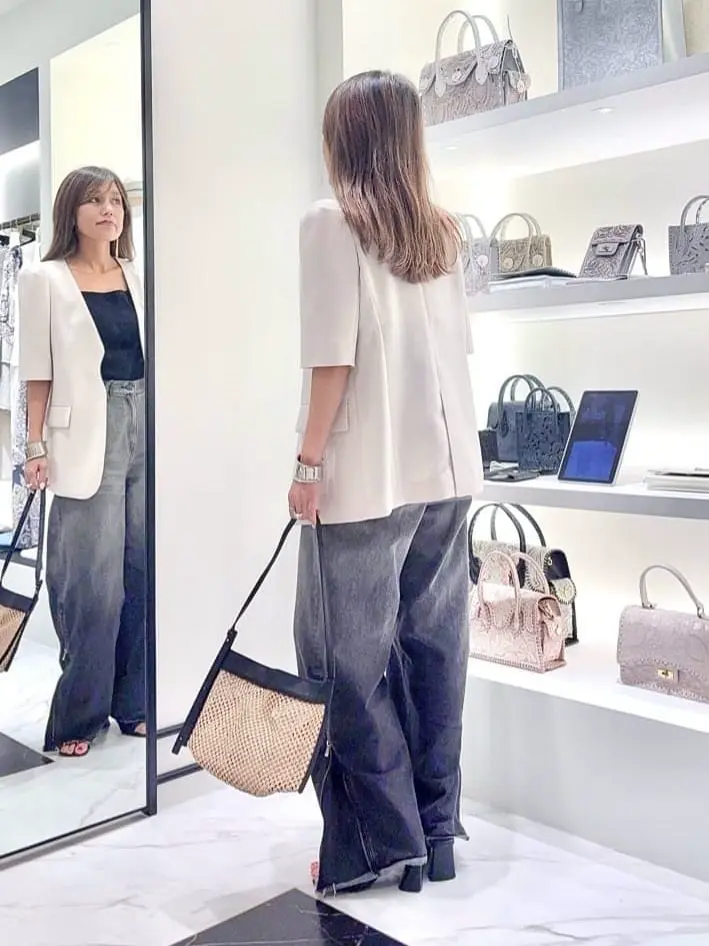 GRACE CONTINENTAL yukimi yonee コーディネート画像