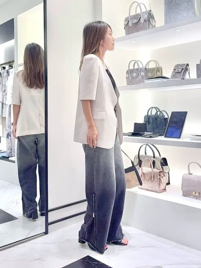 GRACE CONTINENTAL yukimi yonee コーディネート画像