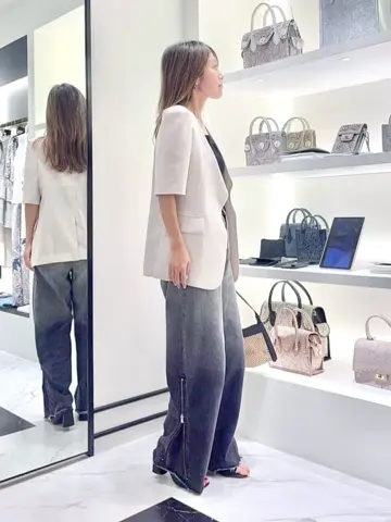 GRACE CONTINENTAL yukimi yonee コーディネート画像