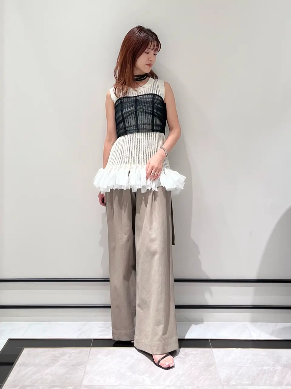 GRACE CONTINENTAL A.Kameyama コーディネート画像