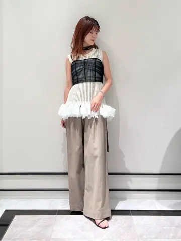 GRACE CONTINENTAL A.Kameyama コーディネート画像