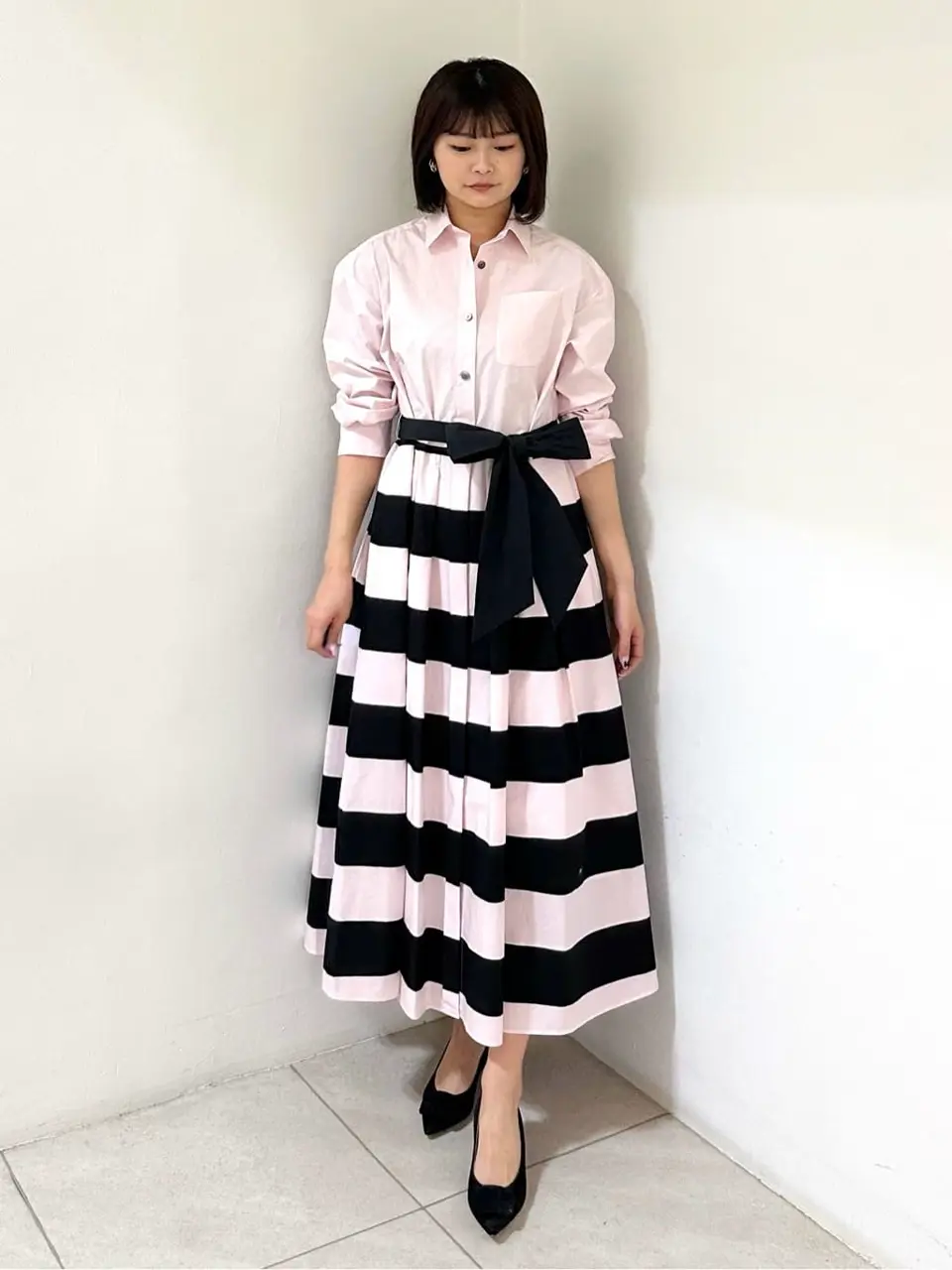 GRACE CONTINENTAL MORITA AI コーディネート画像