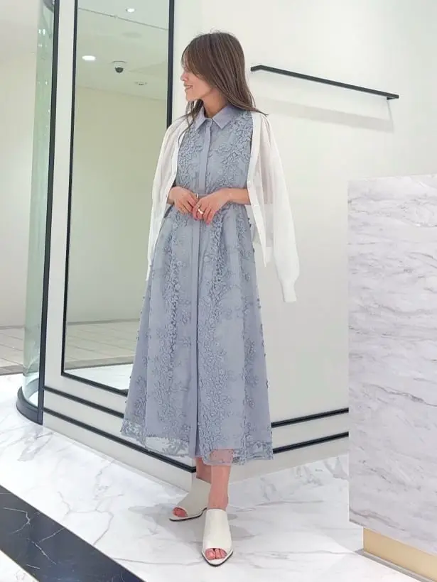 GRACE CONTINENTAL yukimi yonee コーディネート画像