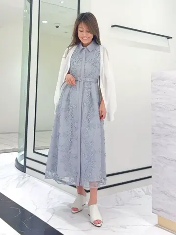 GRACE CONTINENTAL yukimi yonee コーディネート画像