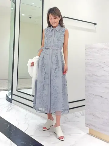 GRACE CONTINENTAL yukimi yonee コーディネート画像