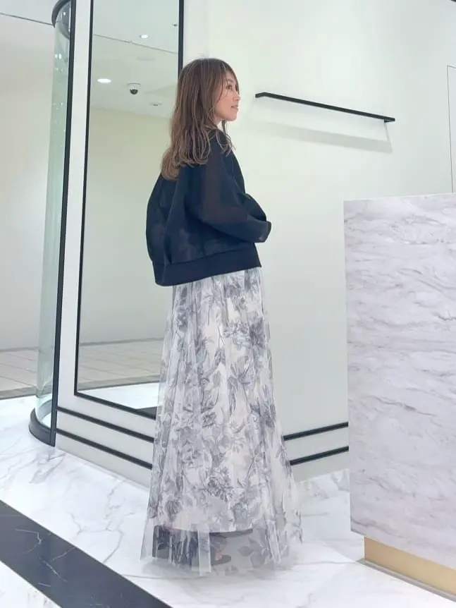 GRACE CONTINENTAL yukimi yonee コーディネート画像