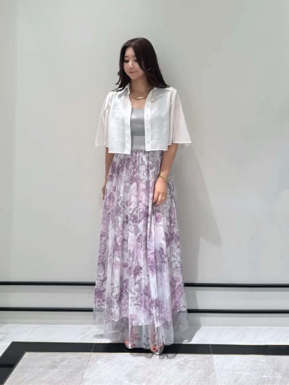 GRACE CONTINENTAL MOMOKO コーディネート画像