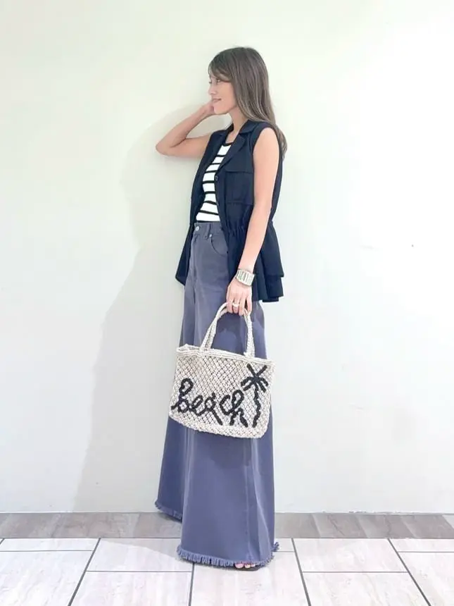 GRACE CONTINENTAL yukimi yonee コーディネート画像