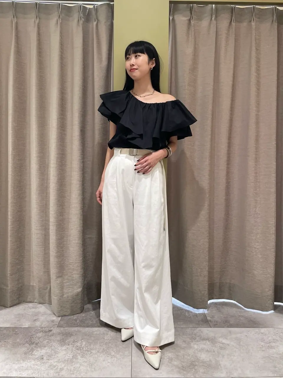 GRACE CONTINENTAL 端場　わかな コーディネート画像