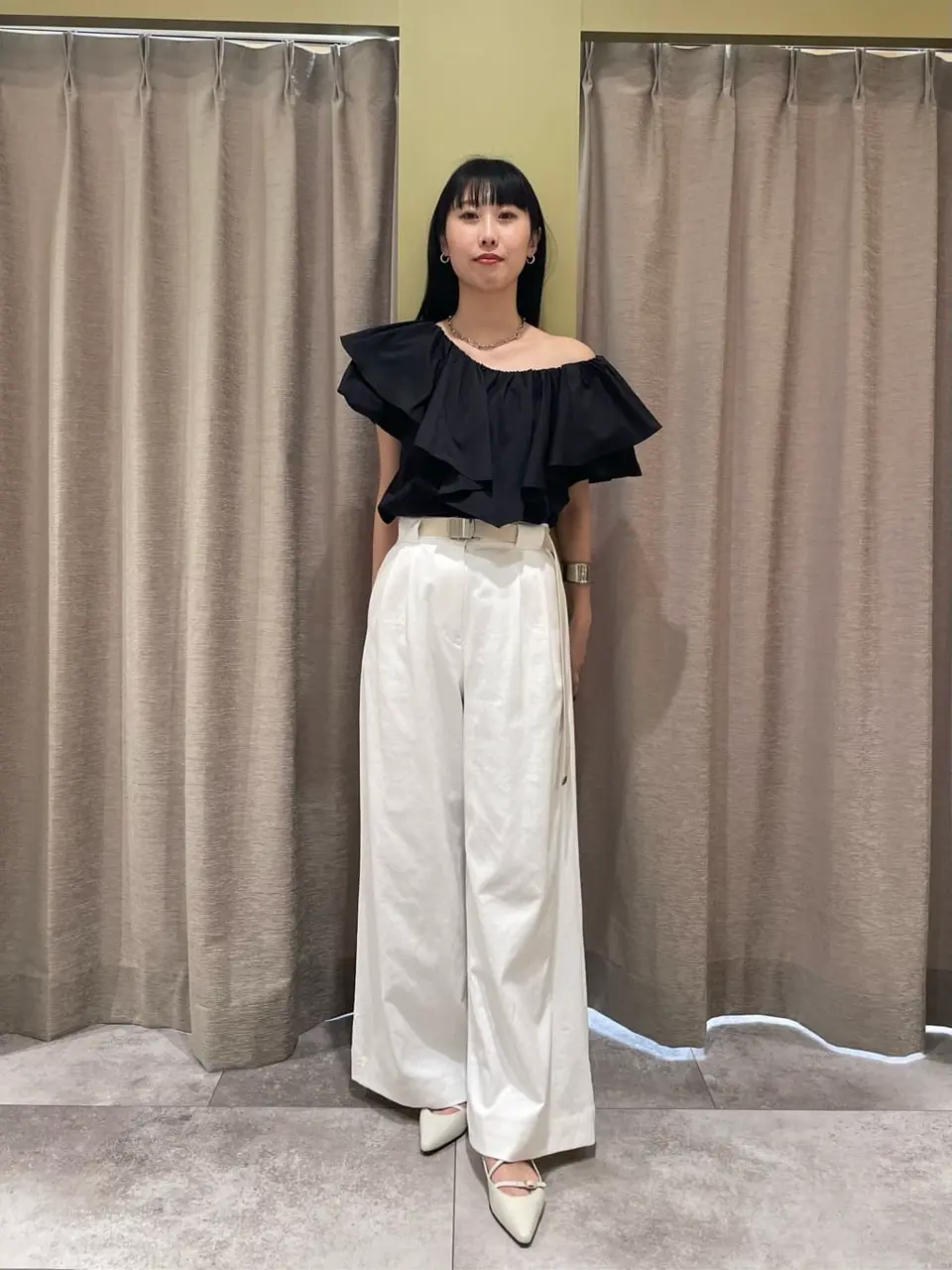 GRACE CONTINENTAL 端場　わかな コーディネート画像