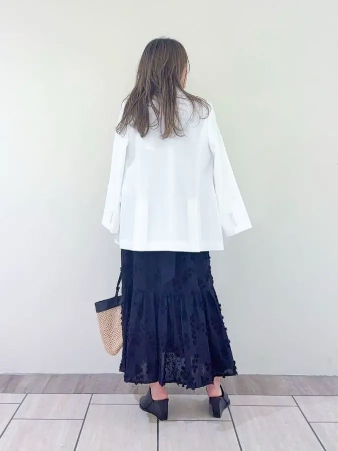 GRACE CONTINENTAL yukimi yonee コーディネート画像