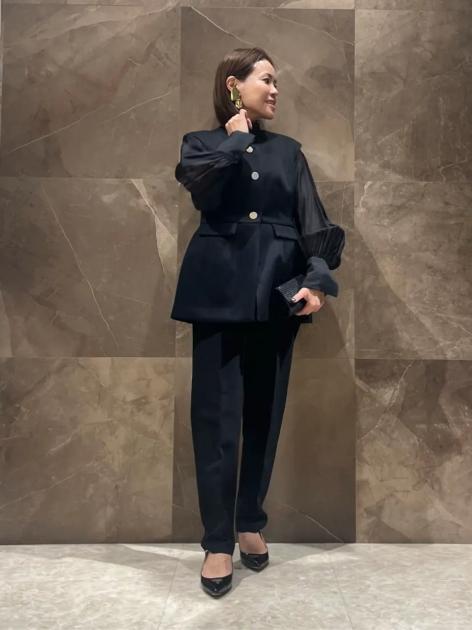 GRACE CONTINENTAL 穐山　香織 コーディネート画像