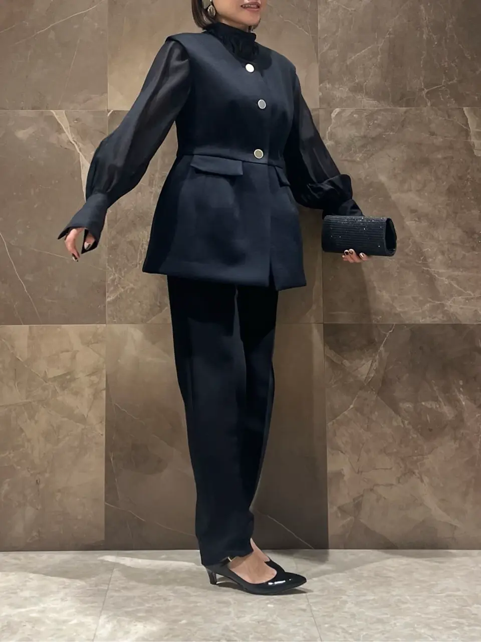 GRACE CONTINENTAL 穐山　香織 コーディネート画像