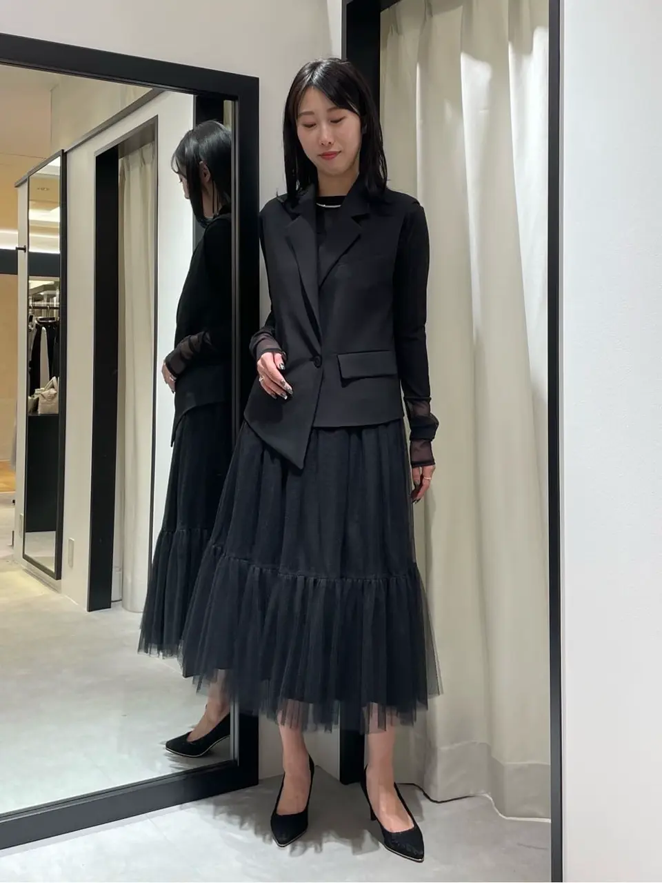 GRACE CONTINENTAL 端場　わかな コーディネート画像