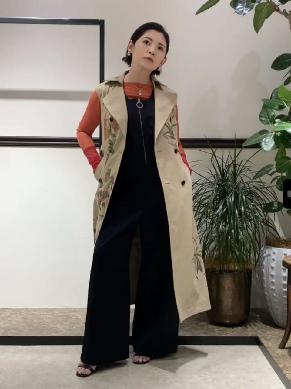 GRACE CONTINENTAL N.YURI コーディネート画像