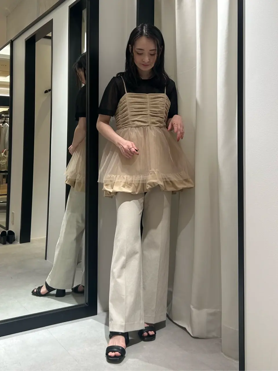 GRACE CONTINENTAL Nakatsu.m コーディネート画像