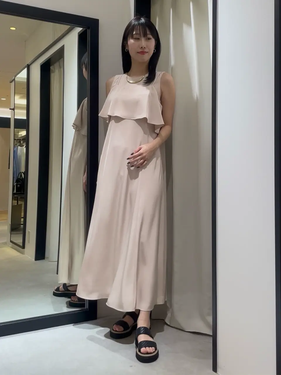 GRACE CONTINENTAL 端場　わかな コーディネート画像