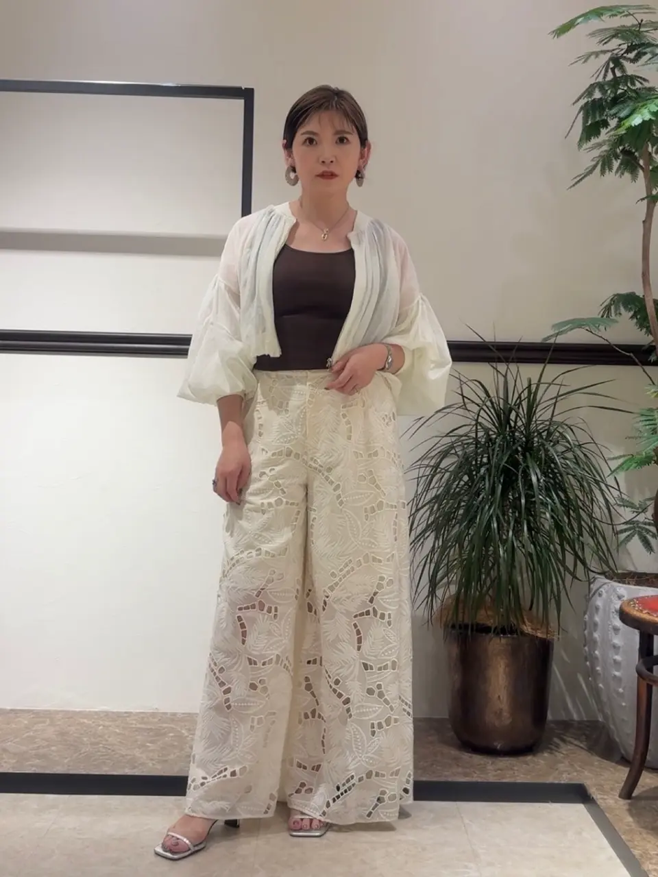 GRACE CONTINENTAL N.YURI コーディネート画像