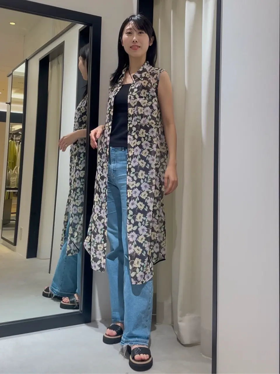 GRACE CONTINENTAL 端場　わかな コーディネート画像