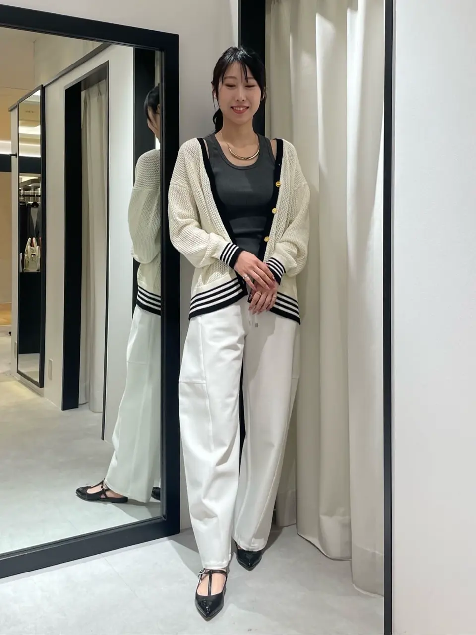 GRACE CONTINENTAL 端場　わかな コーディネート画像