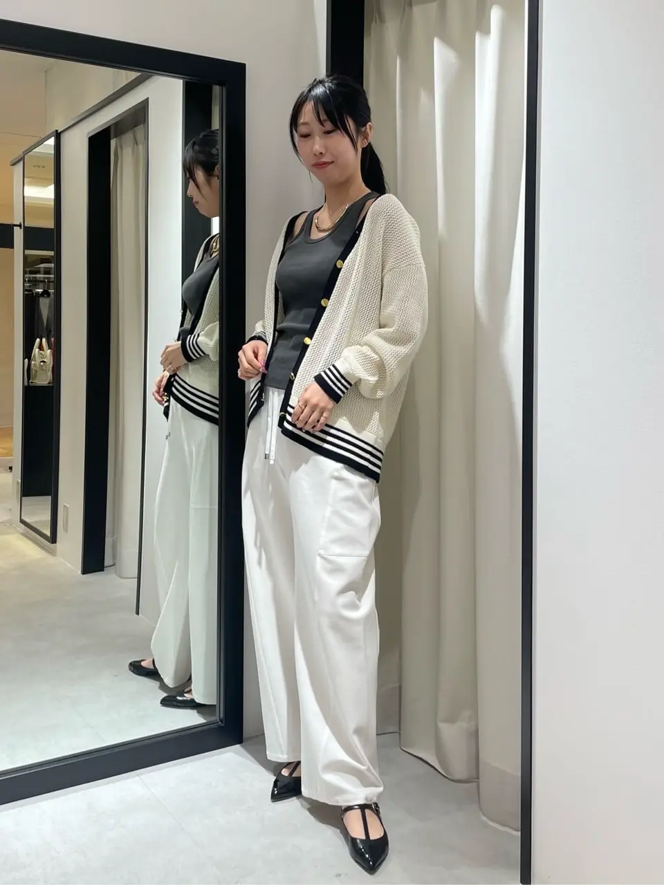 GRACE CONTINENTAL 端場　わかな コーディネート画像