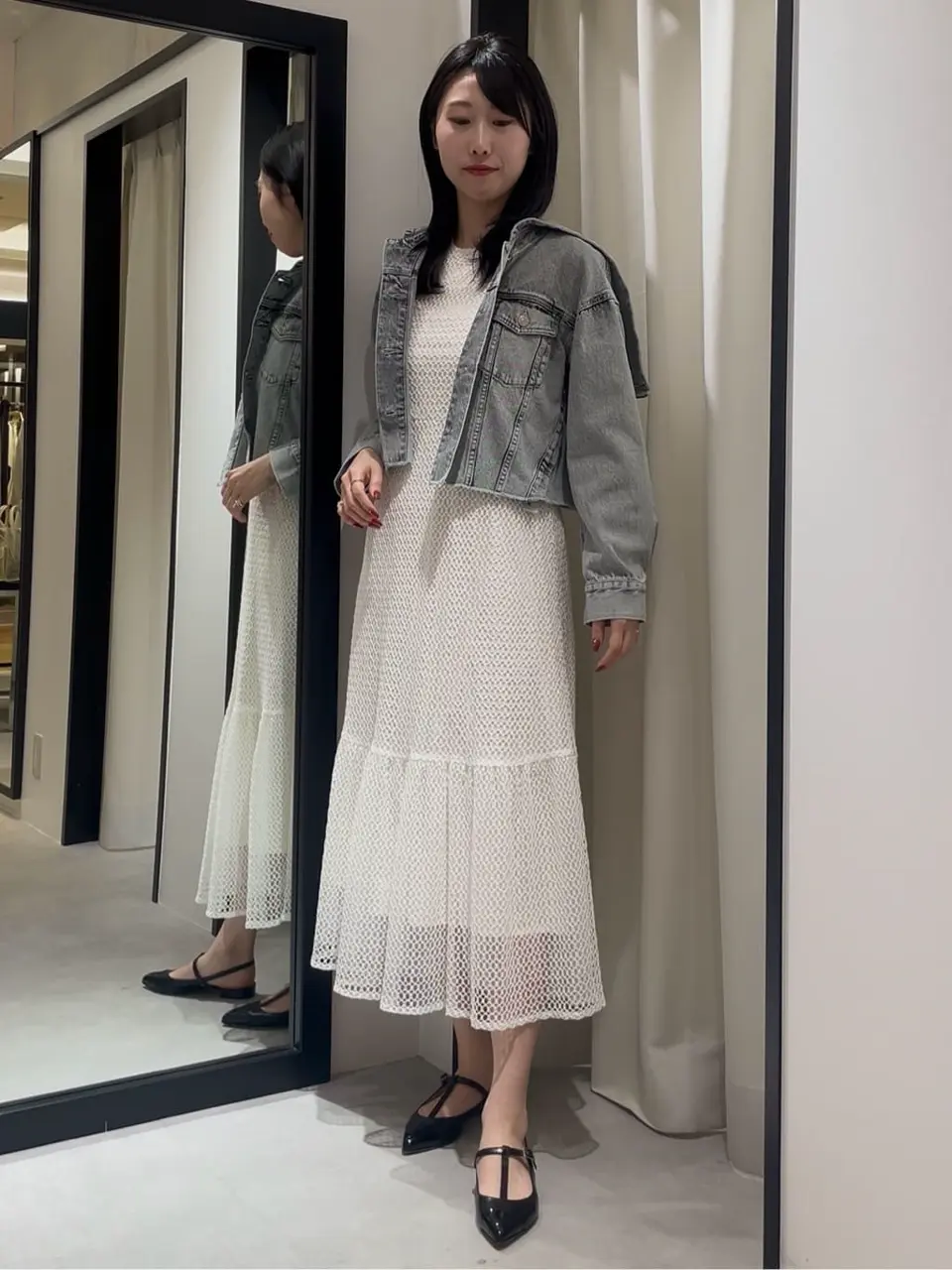 GRACE CONTINENTAL 端場　わかな コーディネート画像