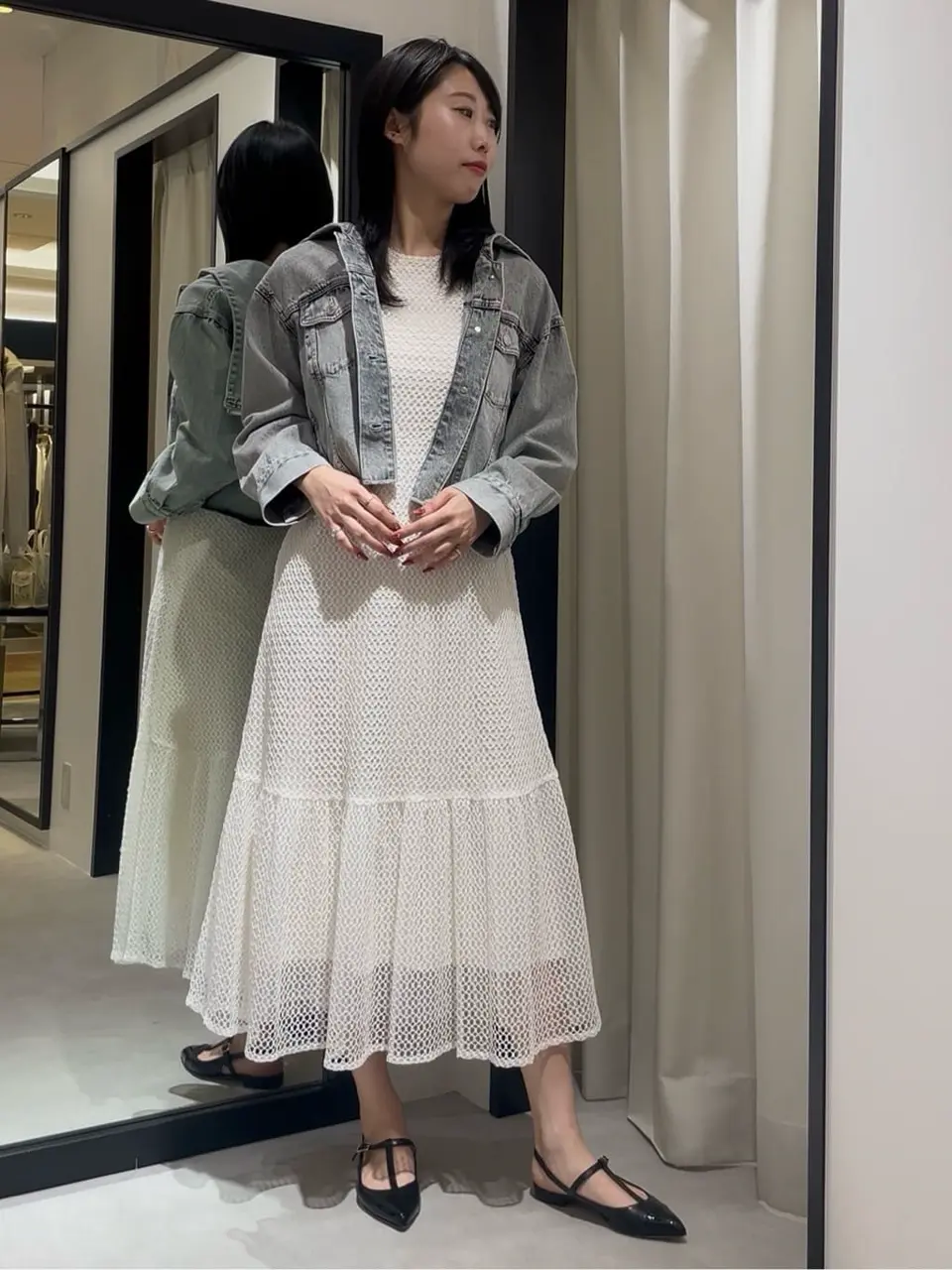 GRACE CONTINENTAL 端場　わかな コーディネート画像