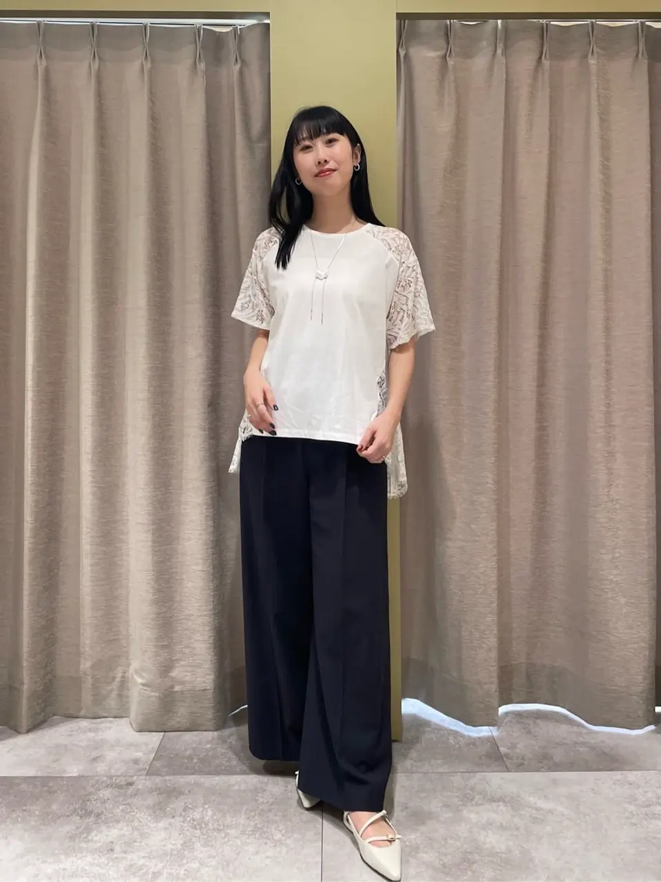 GRACE CONTINENTAL 端場　わかな コーディネート画像