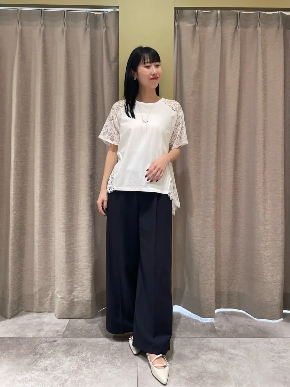 GRACE CONTINENTAL 端場　わかな コーディネート画像