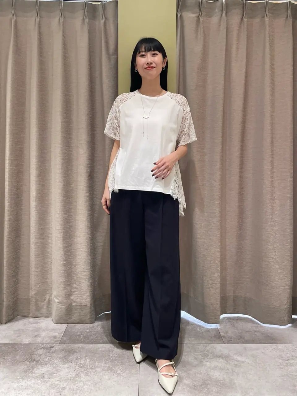 GRACE CONTINENTAL 端場　わかな コーディネート画像