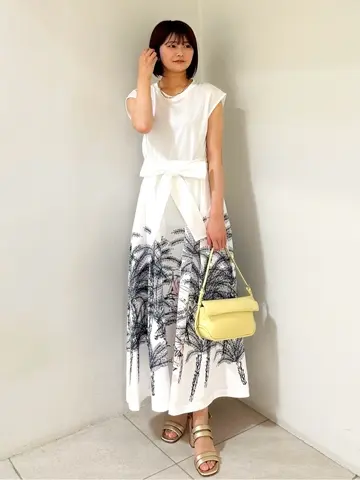 GRACE CONTINENTAL MORITA AI コーディネート画像