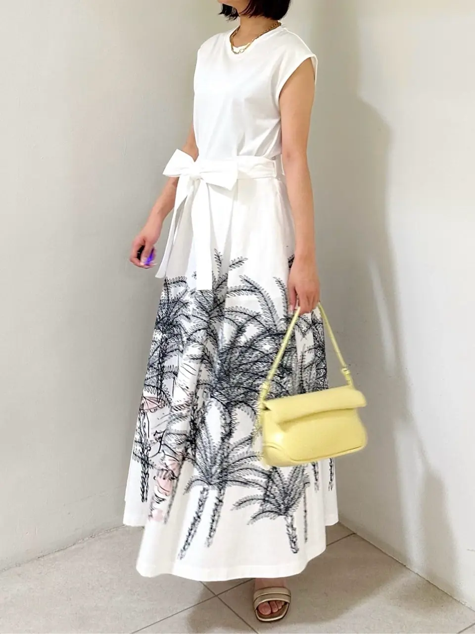 GRACE CONTINENTAL MORITA AI コーディネート画像