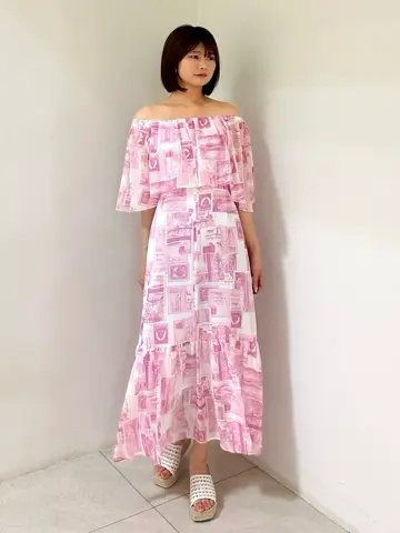 GRACE CONTINENTAL MORITA AI コーディネート画像